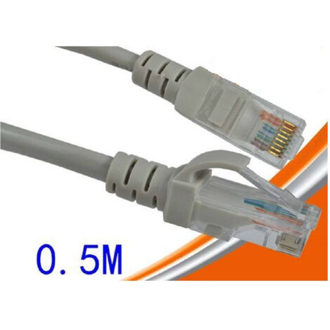 Lan Ethernet Cat.5 0.5 Metri For Computer Laptop Notebook It-0.5m
