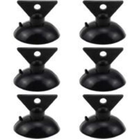 LAN Extracteur d'ampoules Sollbry – Lot de 6, pour ampoules de lampe, outil à ventouse, compatible avec les ampoules LED halogènes GU10, MR16 – noir