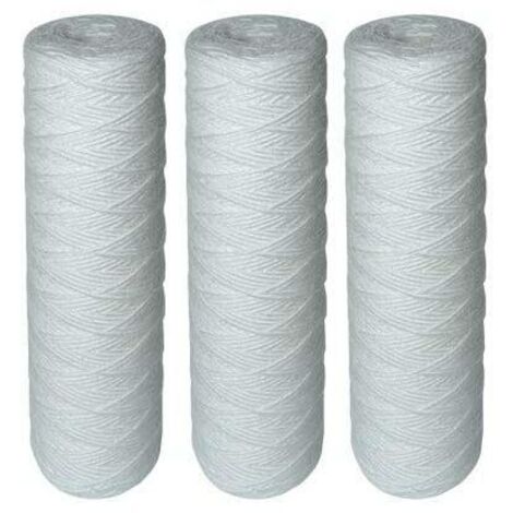 LAN Fil ultrasonique de cartouche de filtre de coton de PP autour du panneau de ligne de cartouche de filtre nettoyage cartouche de filtre de circulation d'électrolyte cartouche de filtre 10 pouces 3 
