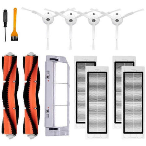 LAN Filtre à brosse latérale principale pour Xiaomi 1S SDJQR01RR Roborock Sweeper S5 Max S50 S55 S6 Pure S6 Maxv Accessoires