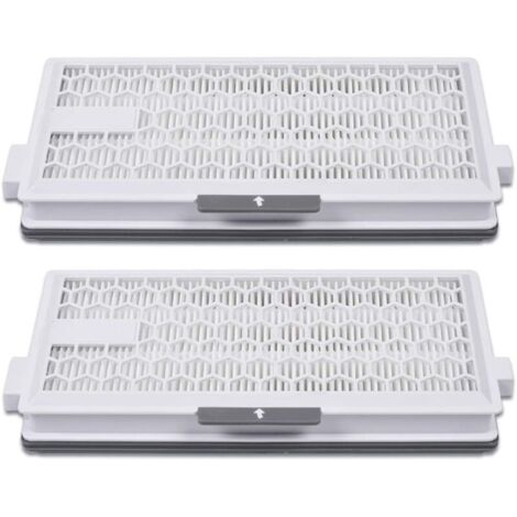 LAN Filtre Sollbry Air Clean Plus 50 pour aspirateur Miele Complete C3 Powerline S8340, Air Clean SF-HA 50 pour Complete C2, C3, Compact C1 et C2, lot de 2