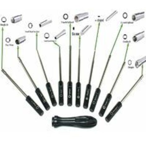 LAN Kit d'outils de réglage de carburateur pour petit moteur Stihl Husqvarna Poulan Jonsered McCulloch MTD Ryobi Homelite Echo Makita Dolmar Honda Solo Oleo-Mac Efco Zama Walbro TEGONDE
