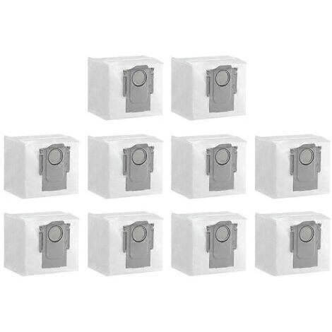 LAN Kits de sacs à poussière pour aspirateurs Roborock S8, Q7, S7 MAXV Ultra, Q7 MAX+, S7 Pro Ultra, S8 PRO ULTRA et S8 PLUS