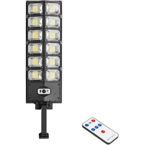 LAN Lampe solaire d'extérieur avec détecteur de mouvement à distance, idéale pour les garages et jardins, lampe solaire LED d'extérieur