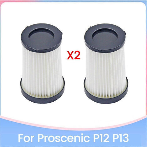 LAN Lot de 2 cartouches filtrantes de rechange pour aspirateur Proscenic P12 P13 - Pièces détachées pour un nettoyage domestique efficace