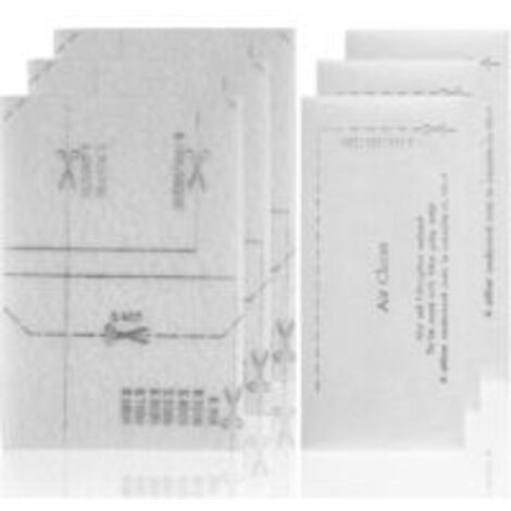 LAN Lot de 6 filtres pour aspirateur : filtre d'échappement, microfiltres SF-SAC20/30 avec filtre moteur 6713110, filtre à air, filtre à poussière, filtres Air Clean pour aspirateur Miele
