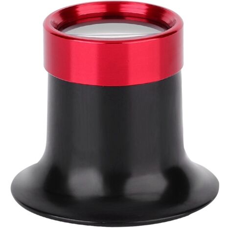 LAN Loupe en alliage d'aluminium Outil de montre Loupe spéciale pour la réparation de montres (10X)