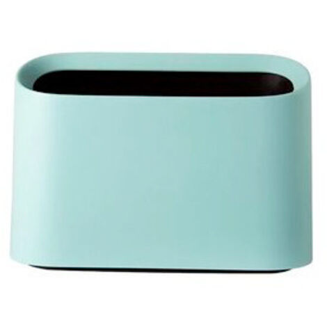 LAN Mini poubelle de comptoir, poubelle, porte-maquillage, armoire de salle de bain, cuisine, bureau, bureau