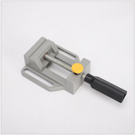 LAN Outil d'étau de perçage à colonne en alliage d'aluminium gravé fixe bijoux Craft Set de table de serrage léger Mini petit étau facile pince plate outil de fixation