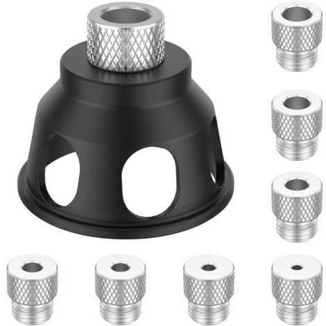 LAN Outils de perçage vertical avec guide-foret, guide de perçage droit pour bois facilitant le perçage vertical