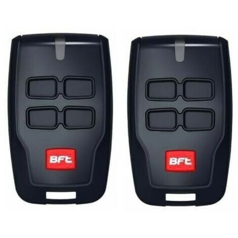 LAN Pack de 2 télécommandes BFT Mitto B RCB04 R1 remplacée par BFT MITTO COOL C4