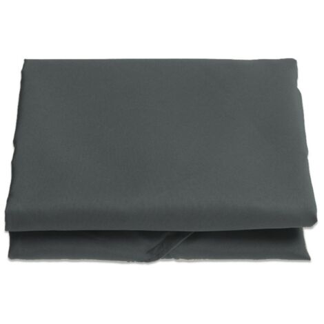 LAN Parasol de rechange 8 nervures (3 m) Parasol de rechange, tissu d'abat-jour de rechange (gris, porte-parapluie non inclus)