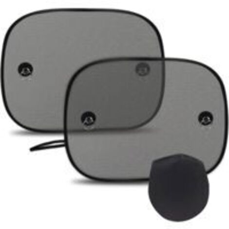 LAN Pare-soleil universel pour voiture bébé/enfant, protection UV/chaleur, offre une protection UV maximale pour les bébés, les adultes et les chiens (lot de 2)