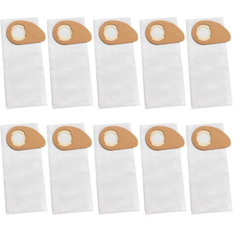 LAN Pièces de rechange pour sacs poubelle, compatibles avec l'aspirateur Nilfisk Buddy II 12/18 : sac à poussière non tissé.