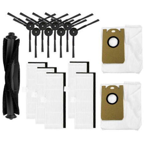 LAN Pièces détachées pour aspirateurs robots Proscenic M7 Pro / Kyvol Cybovac S31 / HONITURE Q6 / Uoni V980 Plus : brosse de lavage principale latérale
