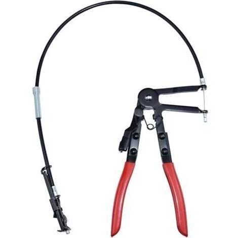 LAN Pince à colliers de serrage flexibles longue portée pour la réparation des conduites de carburant, d'huile et d'eau des voitures