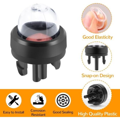 LAN Pompe à carburant, pompe à carburant, bidon d'huile pour carburateur Walbro Poulan PPB100E PPB150E PPB200 PPB200E, lot de 10