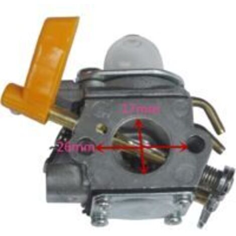 LAN Réglage du carburateur d'une tondeuse à gazon Ryobi RBC30SET RLT30CET RHT2660DA RLT26CDS RBC26SES (remplace Zama c1u-h60 308054003 985624001)