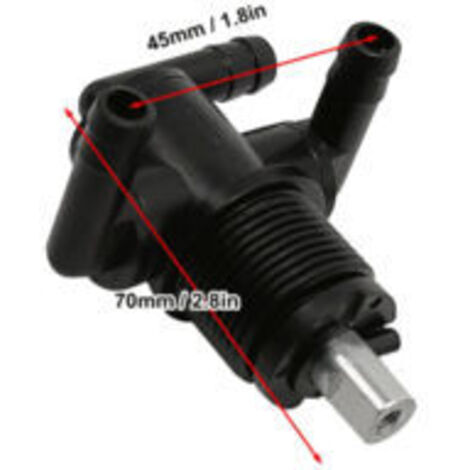 LAN Robinet d'essence à 3 voies avec vanne d'arrêt de carburant compatible avec Polaris Sportsman 500, 325, 335, 400 et 330 (référence 7052161)