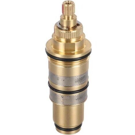 LAN Robinet thermostatique de baignoire, pièce de rechange pour robinet de douche, cartouche thermostatique, vanne de régulation de température, vanne de régulation de température chaude et froide