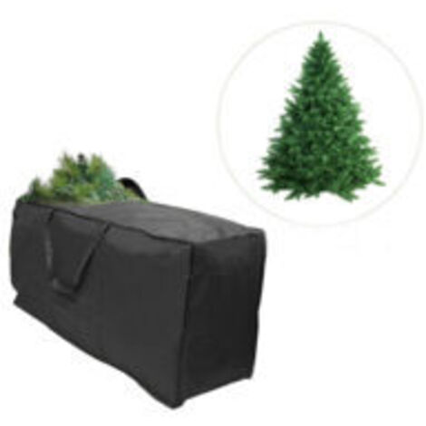 LAN Sac de Rangement Pour Sapin de Noël - Housse pour Sapin de Noël Avec Fermetures Éclair convient jusqu'à 173 cm - Idéal pour l'arbre de Noël Artificiel et la Décoration 1737651CM