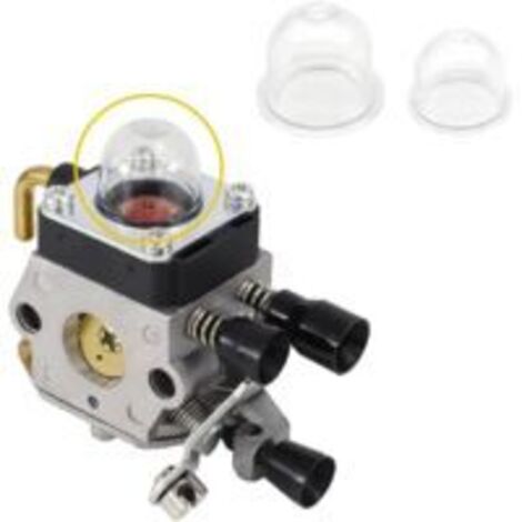 LAN Sollbry Lot de 12 amorces d'allumage blanches 19 mm/22 mm pour carburateur, carter d'huile, capsule d'allumage, pompe à carburant pour débroussailleuse, coupe-bordures, tronçonneuse et tronçonneus