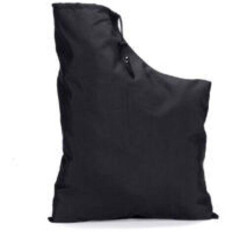 LAN Souffleur de feuilles universel, aspirateur avec sac, broyeur de déchets de jardin, noir