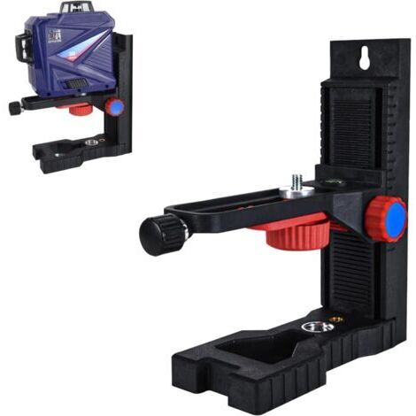 LAN Support polyvalent pour niveau, support pour niveau laser de chantier, adaptateur magnétique 1/4 pouce (20 mm), adaptateur magnétique de précision pour lasers à lignes croisées