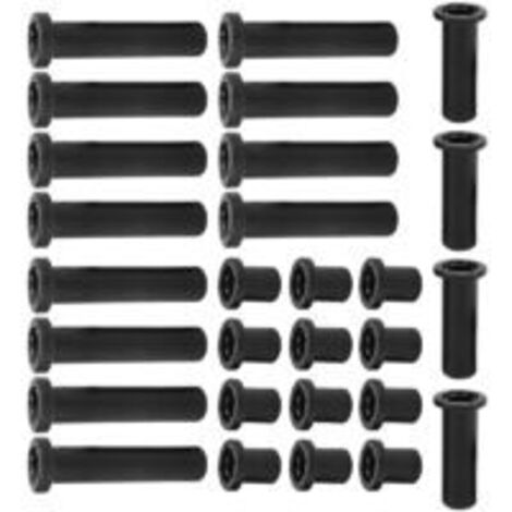LAN XVX 28 pièces Bagues de bras de suspension avant et arrière 5439874 Remplacement pour Polaris RZR 800 RZR S 4 800