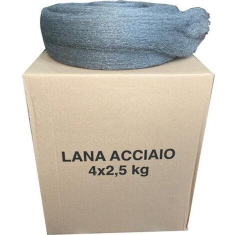 LANA ACCIAIO AMERICANA GRANA FINE  4X2,5KG IN BOBINA