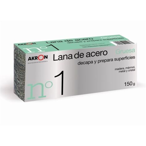 LANA ACERO AKRON GRUESA Nº 2 ROLLO 150 GR. REF.2293