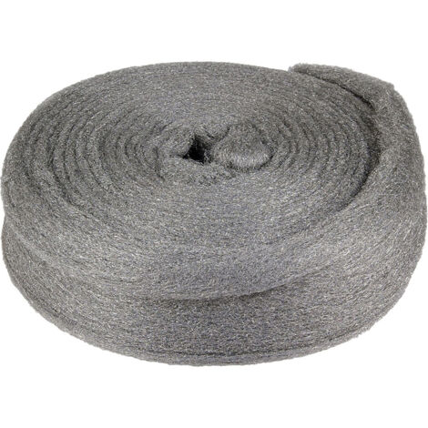 Lana acero pulir media 150 gr bobina akron