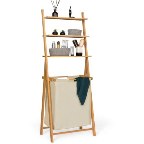 Portabiancheria Filo Curver, 44x35xh.61 Cm, Colore Marrone - Foto 8