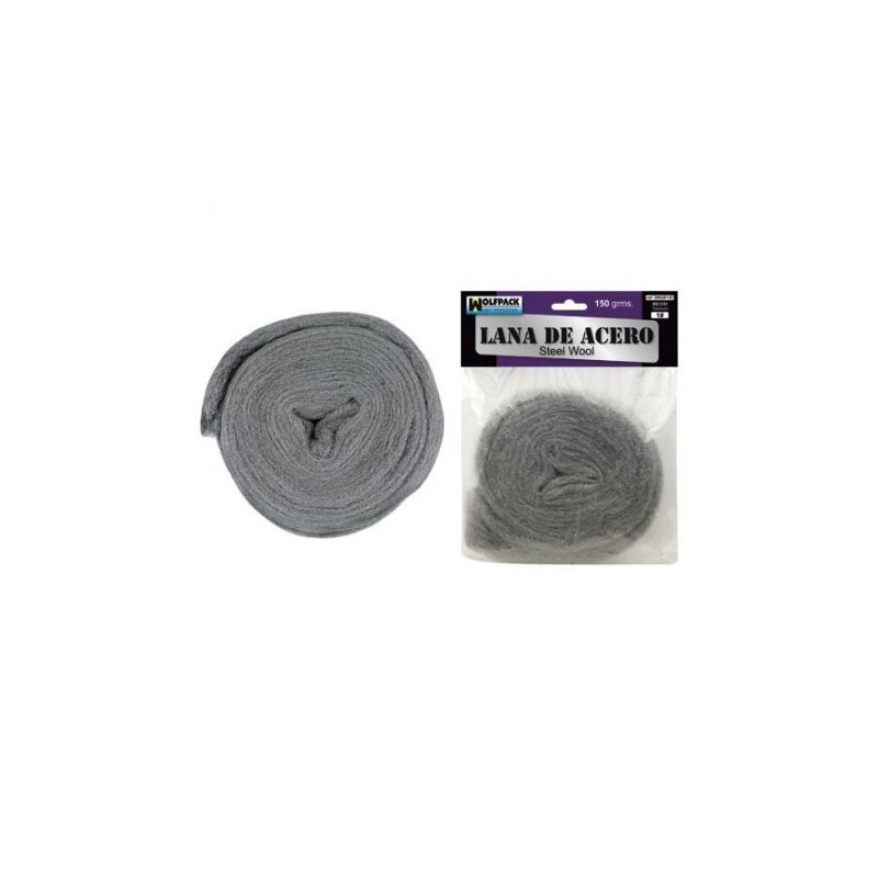 

Wolfpack - Lana de acero 150 gr. 1 medio