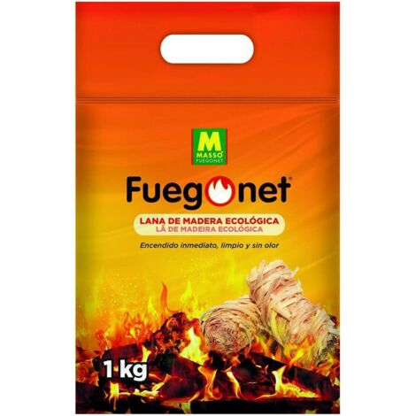 Lana ecologica per accendere il fuoco 1 kg