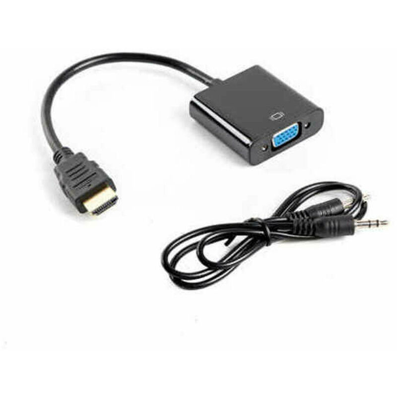 

Lanberg Adaptador HDMI a VGA Lanberg AD-0017-BK Negro