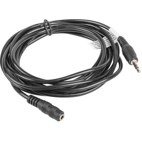 Lanberg CA-MJFJ-10CC-0030-BK cable de audio 3 m 3,5mm Negro