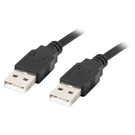 Lanberg ca-usba-20cu-0005-bk usb cavo 0,5 m 2,0 usb a nero