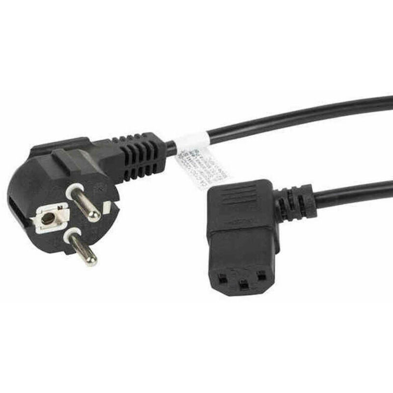 

Cable de Alimentación SCHUKO CEE 7/7 A IEC320 C13 Negro - Lanberg