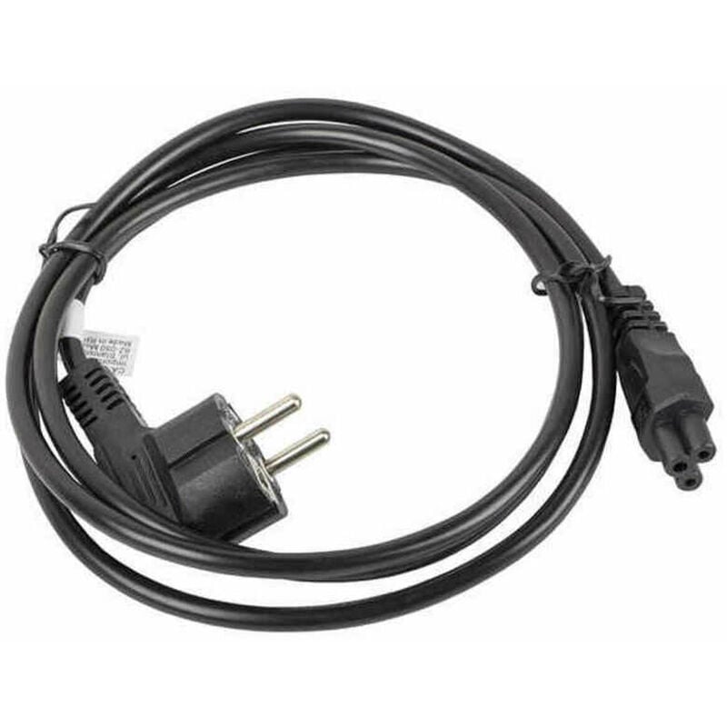 

Cable de Alimentación SCHUKO CEE 7/7 A IEC320 C5 Negro - Lanberg