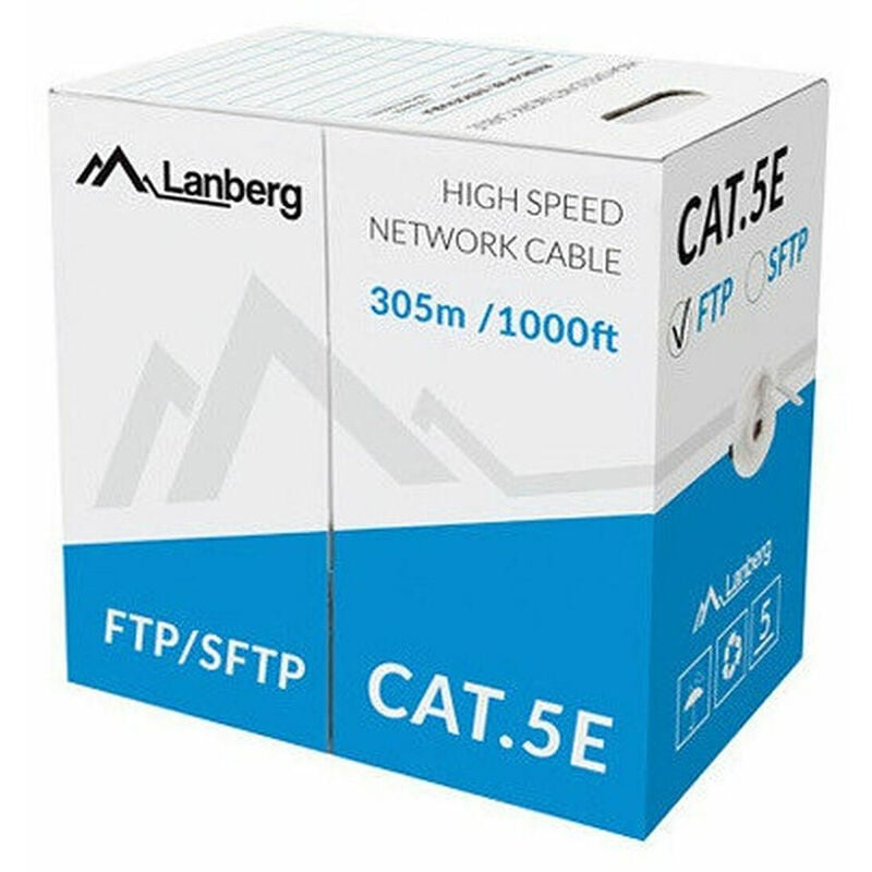 

Cable Ethernet LAN Gris 305 m - Lanberg