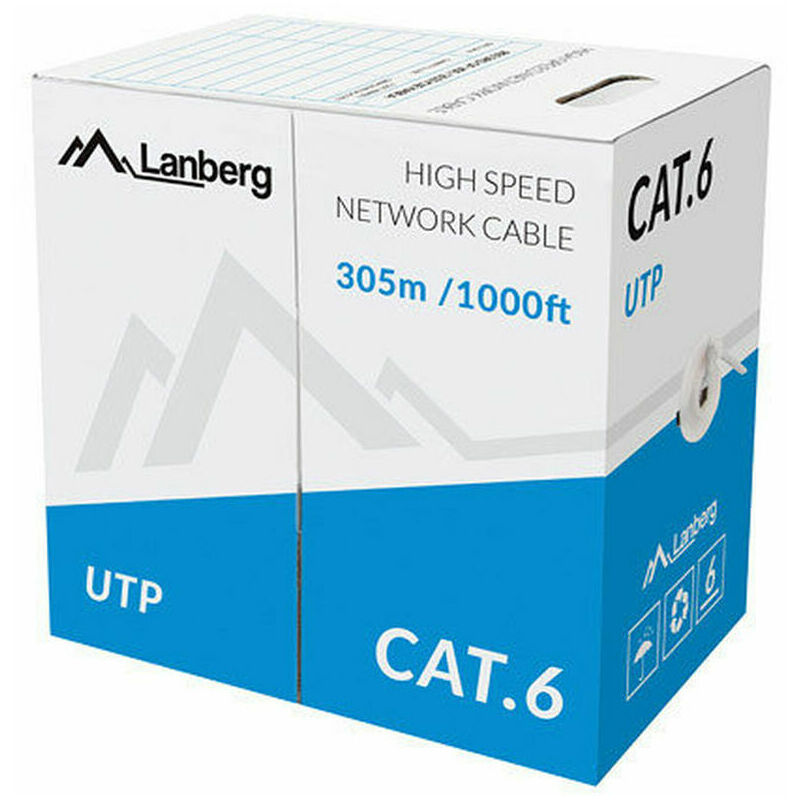 

Cable Ethernet LAN Gris 305 m - Lanberg