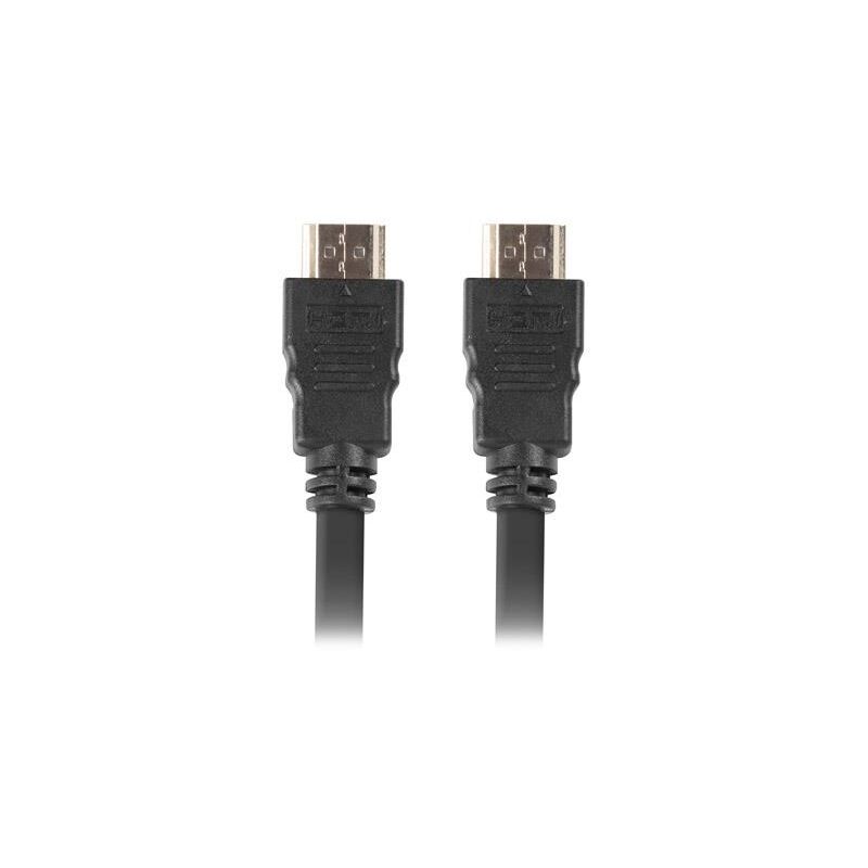 

CABLE HDMI CA-HDMI-11CC-0010-BK CONECTORES MACHO/MACHO RESOLUCIÓN HASTA 2160P 3840 * 2160 30HZ 1 METRO - Lanberg