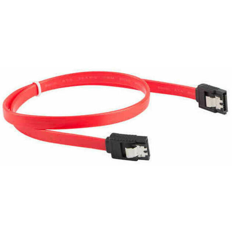 

Cable SATA III CA-SASA-14CU-0030-R 0,3 m Rojo - Lanberg