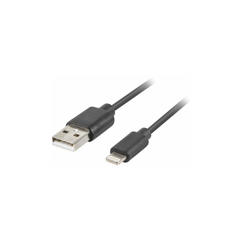 

Cable lightning lanberg macho a usb a macho 1m negro