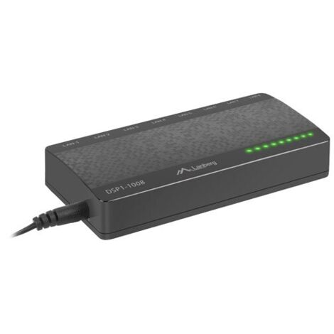 Lanberg DSP1-1008 8-Port 1000Mb/s Desktop unmanaged switch