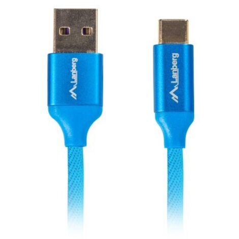 Lanberg-Kabel USB 2.0 A – USB-C 0,5 m – Premium