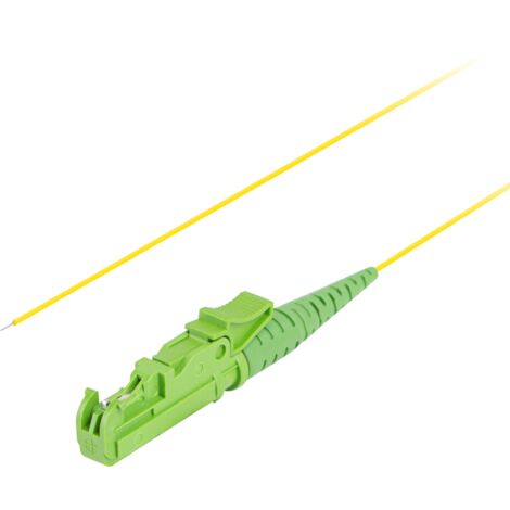 Lanberg - Lanberg SM E2000/APC G657A1 câble fibre optique pigtail 2m couleur jaune FP-E200-SE11-0030-YE
