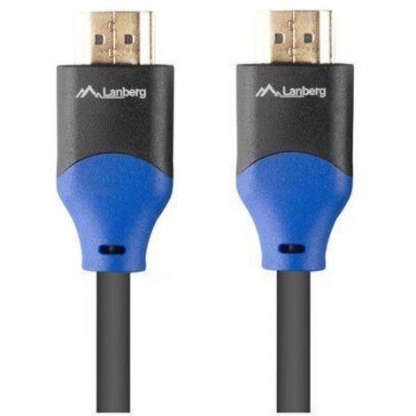 Lanberg M/M v2.0 HDMI-Kabel 4K Vollkupfer 1m Schwarze Box