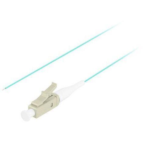 Lanberg MM LC/UPC OM3 EASY STRIP 50/125 2M Aqua Glasfaser-Anschlusskabel